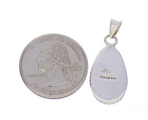 Multicolor Inlay And Silver Southwest Jewelry Pendant PX29555